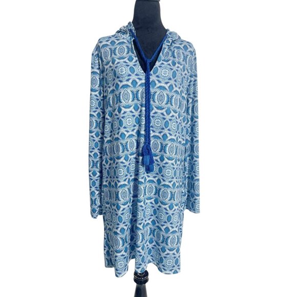 Cabana Life Size Large  Cover Up Dress SPF UPF Beach Vacation Swim - Picture 1 of 8
